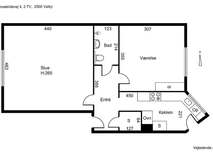 Lägenhet Bright And In